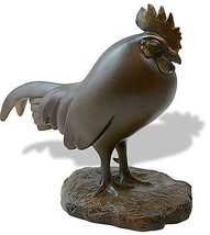 Sleeping Rooster Grand Sculpture Statue Francois Pompon France Bonded Bronze - £73.88 GBP