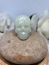 Glow In The Dark Skull Resin Skull Head Paper Weight Desk Alter Home Decor - $17.32