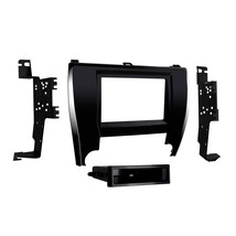 Metra 99-8249 Single/Double DIN Dash Kit for 2015 - 2017 Toyota Camry (Black) - £35.37 GBP