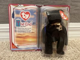The End Bear McDonalds Happy Meal Toy TY Teenie Beanie Baby 2000 NIP - $9.69