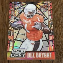 Dez Bryant 2015 Prizm Draft Picks Collegiate Stained Glass #19 SSP! OSU/Cowboys - £15.80 GBP