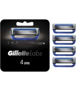 Gillette Labs heated razor spare blade (4 pieces) shaving razor men&#39;s - £28.82 GBP