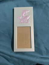 Metal Picture Frame Pink Dolphins Sea Life Ocean Mammals 1.5x3 - $6.28 CAD