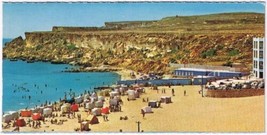 Postcard Golden Bay Ghain Tuffieha Malta 3&quot; x 6&quot; - £3.04 GBP