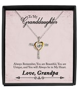 Cross Dancing Necklace for Granddaughter from Grandpa - Jewelry Keepsake... - £31.56 GBP