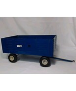 Ertl Ford The Big Blue Field Engineered Wagon Forage Trailer, 1/12 Press... - $34.92