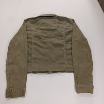 MK Michael Kors RN#111818 Women's Green Button Up Jacket Pockets Size XL image 2