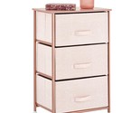 mDesign Steel Top and Frame Storage Dresser Tower Unit with 3 Removable ... - $87.99