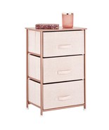 mDesign Steel Top and Frame Storage Dresser Tower Unit with 3 Removable ... - £70.67 GBP