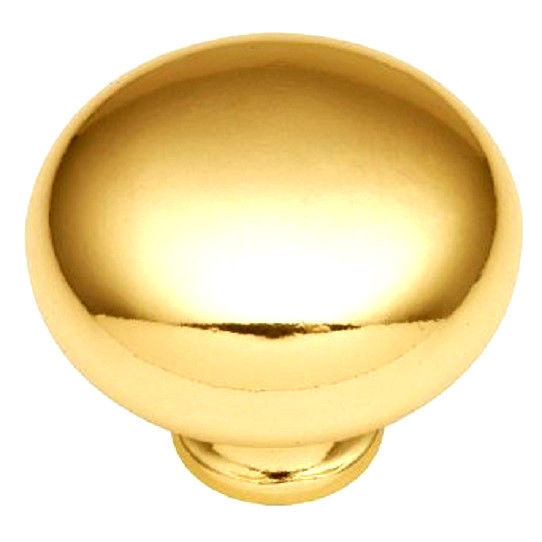 1 Liberty P50150C-PB-C  1 1/4&#39;&#39;  Round  Brass  Cabinet/Drawer Knob  Pull - $3.59
