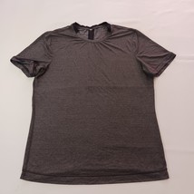 Lululemon Women's Gray Short Sleeve Pullover Blouse Top Measured Chest Size 42" image 7
