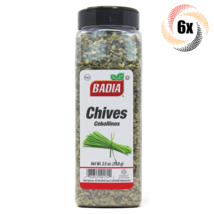 6x Pints Badia Chives Seasoning | 2.5oz | Gluten Free! | No MSG! | Cebollinos - £36.32 GBP