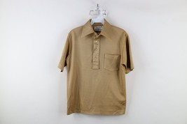 Vintage 60s 70s Streetwear Mens Medium Double Knit Collared Polo Shirt G... - $59.35