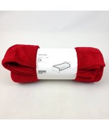 IKEA TRATTVIVA Bedspread Red  Twin/Full Soft New 105.844.69 - $54.78 CAD