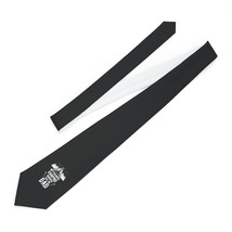 Custom Neck Tie Personalized Design One Sided Print V-Shaped Keeper Loop... - £18.11 GBP