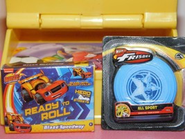 Zuru Mini Brand Lot Blaze Monster Machines Speedway &amp; Frisbee fits Tommy Doll - £3.15 GBP