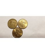 SET of 3 RARE Antique John Adams $1 Dollar Coins 1797-1801 - 2007 P and D - $416.20 CAD