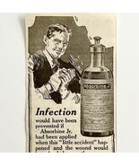 1920 Absorbine Antibiotic Medicine Advertisement Medical Ephemera - $366.69 MXN
