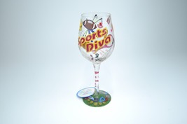 Lolita It Girl Love My Wine “Sports Diva” Hand Painted - £20.10 GBP