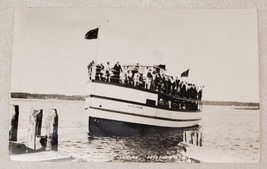 Postcard RPPC People on Ferry Boat North Shore Washington Vintage EKC Po... - £15.53 GBP