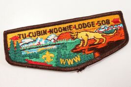 Vintage Tu Cubin Noonie 508 OA Order Arrow WWW Boy Scouts America Flap P... - $12.00 CAD