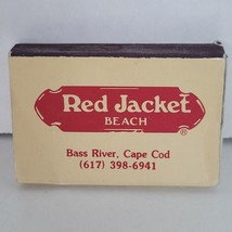 Vintage Matchbook Red Jacket Cigarette Matches Struck Match Box Matchbox - $7.80