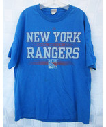 Majestic New York NY Rangers Stanley Cup History T-Shirt Men XL 1994 NHL... - £15.26 GBP