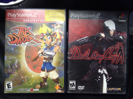 lot of 2 Jak And Daxter: The Precursor Legacy + devil may cry  PlayStation 2 - £10.11 GBP