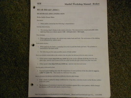 2002 03 2004 Mazda 3 Service Bulletins service Repair Shop Manual FACTOR... - $18.13