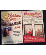Chicken Soup for the Soul paperback books lot of 2 Campus Chronicles &amp; C... - £4.53 GBP