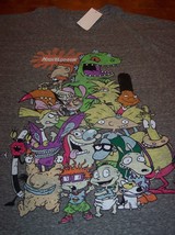 Nickelodeon Ren &amp; Stimpy Angry Beavers Hey Arnold Thornberry&#39;s T-Shirt 2XL New - £15.76 GBP