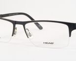 HEAD HD 677 C3 Schwarz Einzigartig Selten Brille Titan Rahmen 55-17-142mm - $95.38