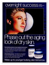 Print Ad Coty Overnight Success Cellular Replacement Lotion 1987 Adverti... - $9.70