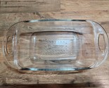 Anchor Hocking Ovations Bread Meat Loaf Baking Dish With Handles - $21.75