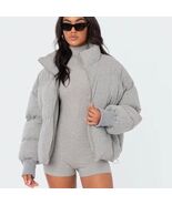 Edikted Grey Jacket - $1,566.97 MXN