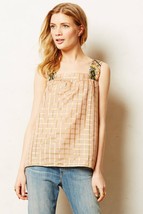NWT ANTHROPOLOGIE SUNLIGHT HOURS TANK TOP by VINEET BAHL - £43.57 GBP