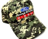 Ford Digital Camo Oval Script Logo Power Stroke Diesel Curved Bill Adjus... - £16.31 GBP