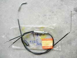 Suzuki T90 T125 T125II R 1971 Dual Throttle Cable Ass&#39;y Nos - $19.19