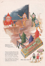 1928 Wrigley&#39;s Double Mint Chewing Gum School Math Advertisement Ad - $4.00
