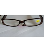 Plastic Framed Reading Eye Glasses ~ Brown  Frame ~ +3.50 Strength ~ K8 - $368.05 MXN
