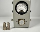Bird Thruline Model 43 Analog Wattmeter RF Power Meter W/ 500W 2-30MHz E... - $296.99