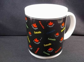 Canada souvenir coffee mug small all over maple leaf 10 oz - £9.12 GBP