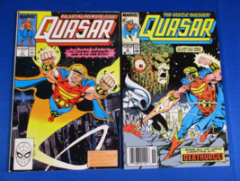 Quasar # 1 2 Marvel Comics 1989 NM Condition High Grade - $7.50