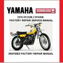 YAMAHA DT250B / DT400B 1975 Factory Service Repair Manual  - $20.00