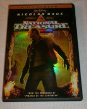 National Treasure DVD Full Screen Nicholas Cage Disney Pictures Presents 2005 - £6.28 GBP