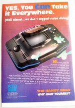 1993 Video Game Color Ad The Handy Gear by STD Carrying Case - £6.36 GBP