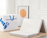 Full-Size Lazyzizi 4 Inch Memory Foam Folding Mattress With Carry, Road ... - £163.50 GBP