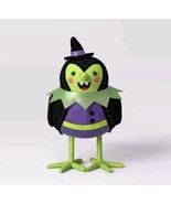 Featherly Friend Spellma Felt Witch Bird Halloween Figurine Hyde &amp; EEK!  - €16,57 EUR