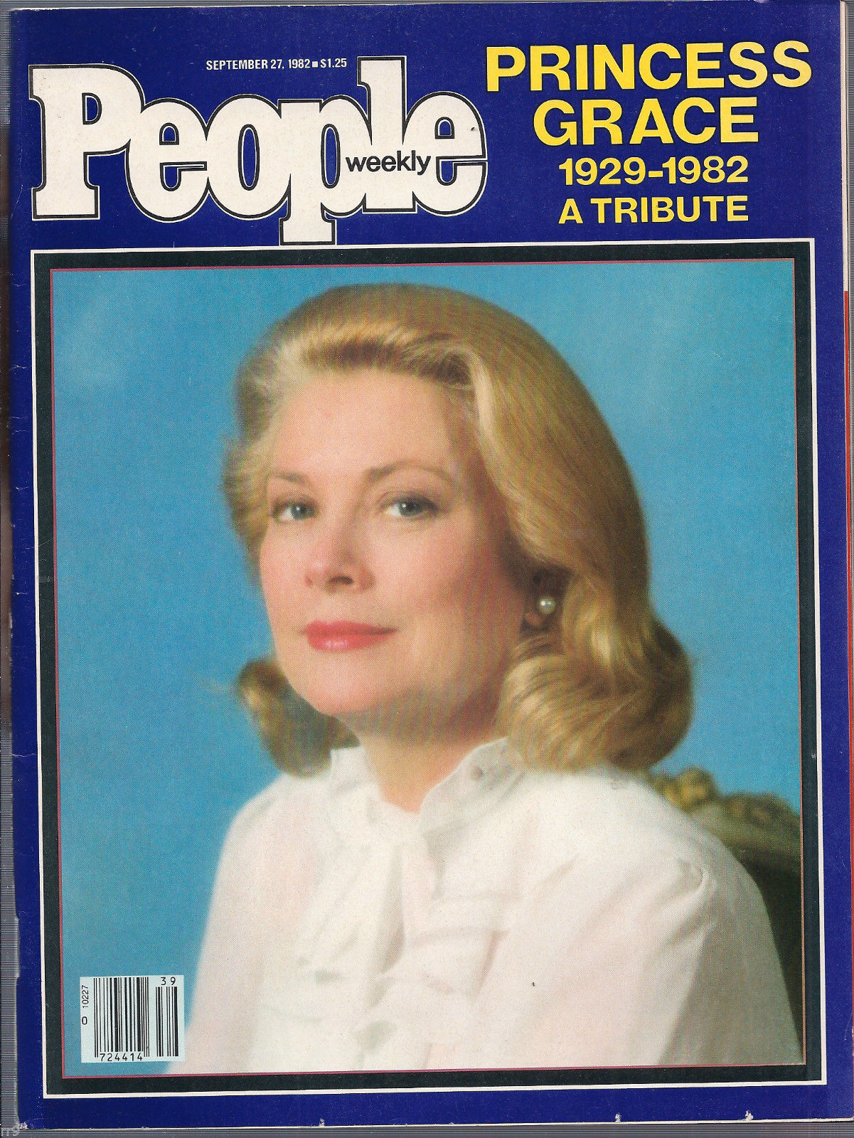 People Magazine September 27, 1982 Princess Grace Tribute - $1.75