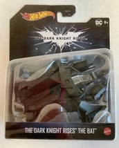 New Mattel FNG59 Hot Wheels Dark Knight Rises The Bat 1:50 Scale Vehicle Wave 2 - £15.23 GBP